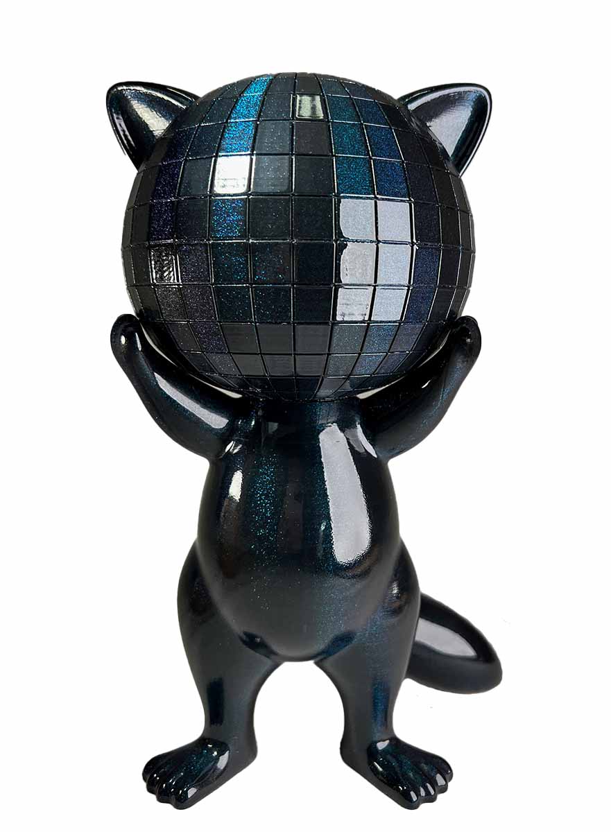 Good times ahead_skulptur_25cm_PLA materiale_handfinish lakkert for hånd