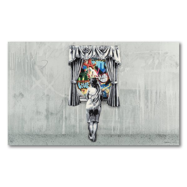 Martin Whatson - Figurine at the window (reverse)