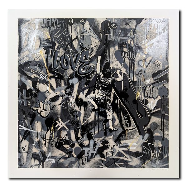 Martin Whatson - Rock Climber (B/W)