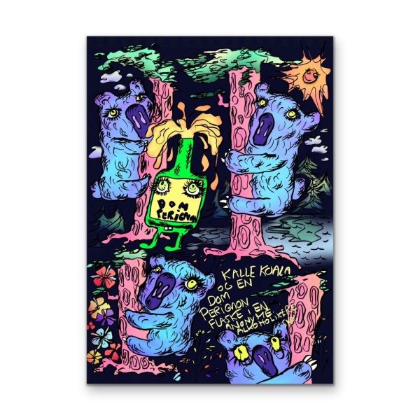 Bjarne Melgaard - Kalle Koala & Dom Perignon