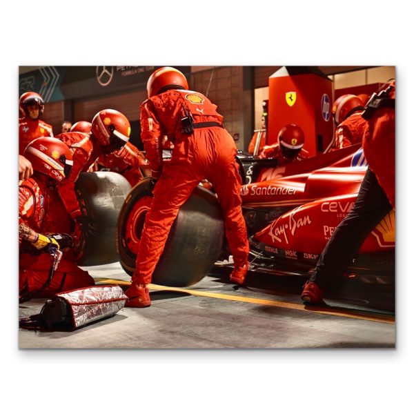 Morten Qvale - Las Vegas Formula 1 Ferrari Pit Stop 2024