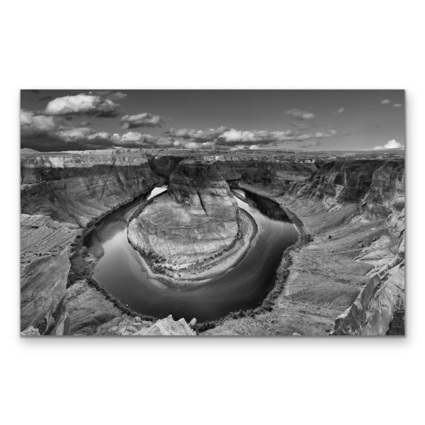 Morten Qvale - Black and white horseshoe bend