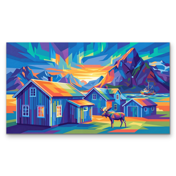 Tendart - Blå Hus